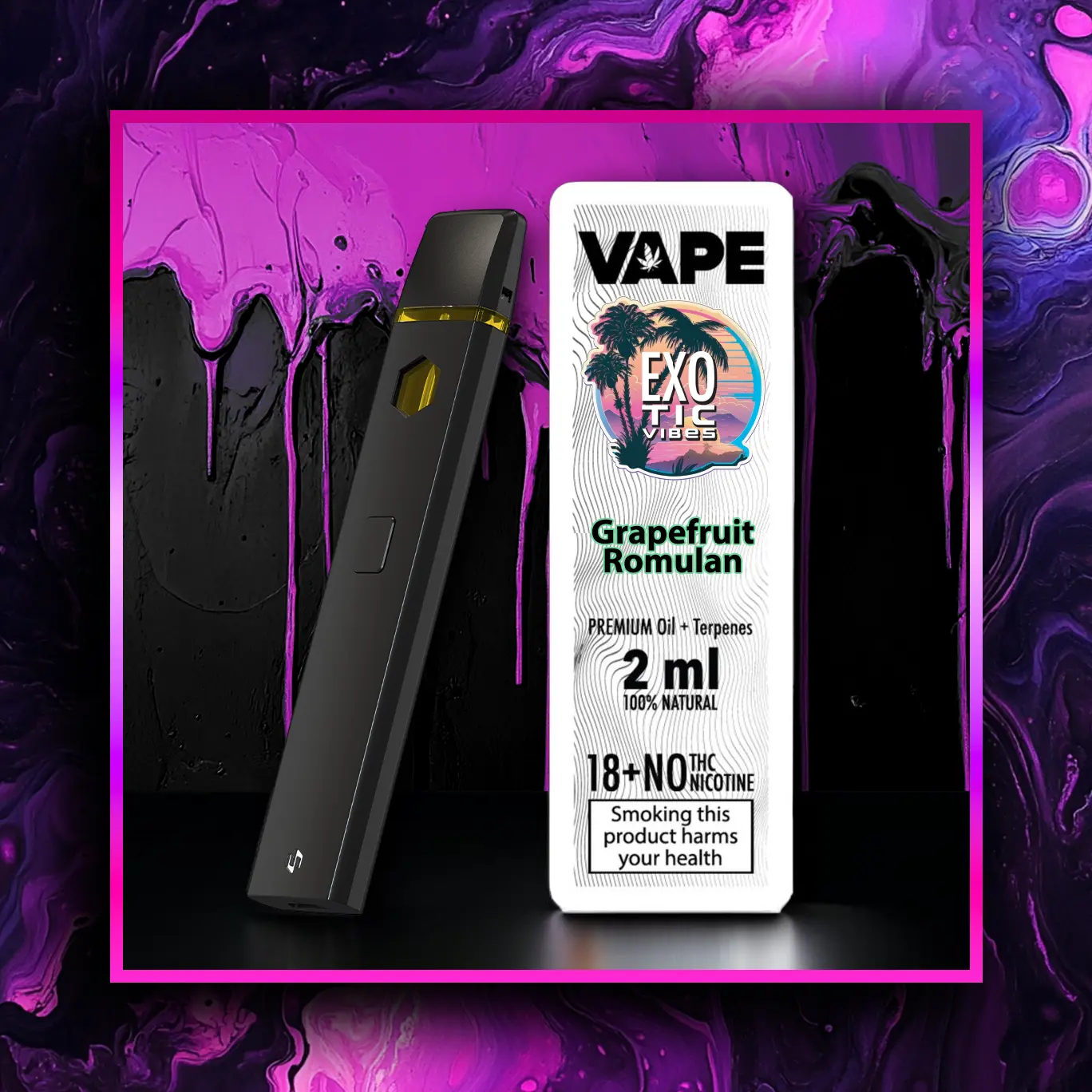 Grapefruit Romulan HHC Vape Premium - 2.00 ml. HHC