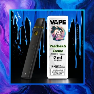 Peaches & Creme HCT Vape Premium - 2.00 ml. - HCT vape